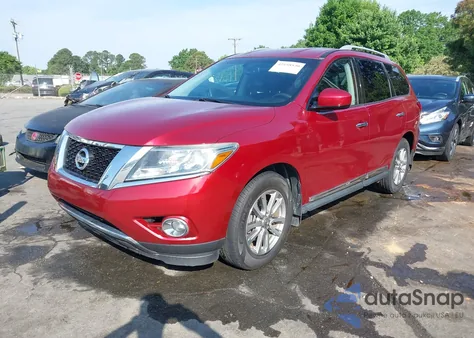 2016 Nissan Pathfinder Sl from USA, damaged, VIN 5N1AR2MN5GC641841
